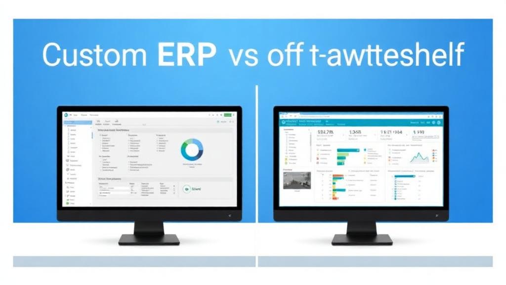 ERP sob medida vs. ERP de prateleira: qual escolher?